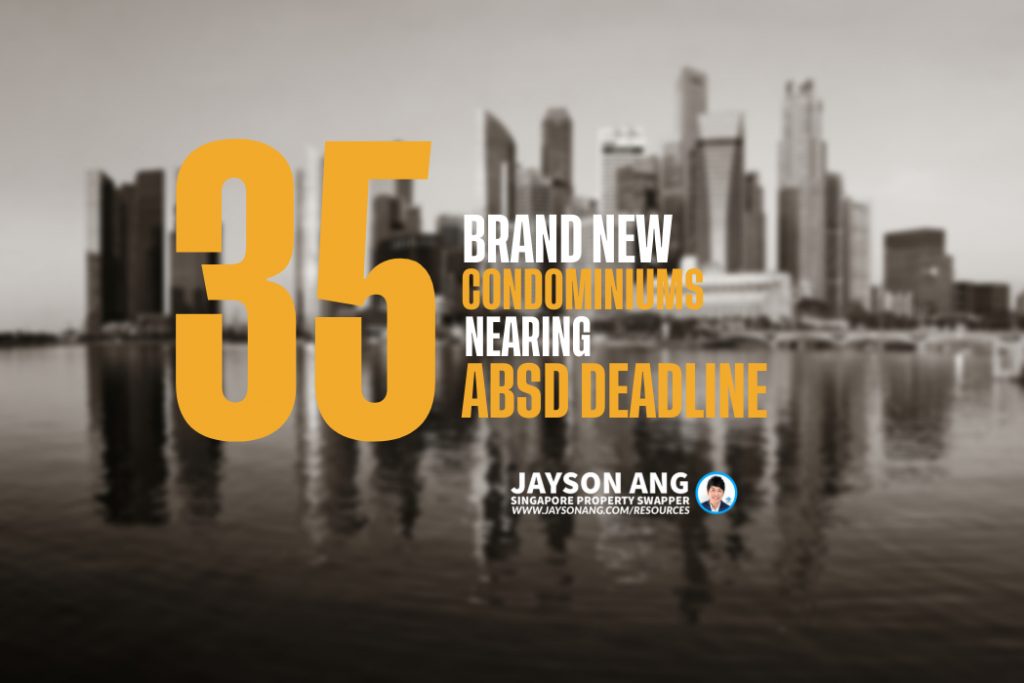 35 Brand New Condominiums Nearing Their ABSD Deadline 2023