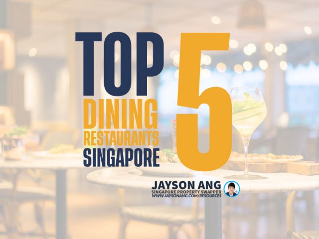 Top 5 Fine Dining Restaurants in Singapore if You are Visiting Us!