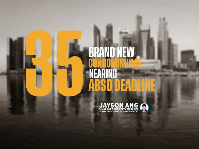 35 Brand New Condominiums Nearing Their ABSD Deadline 2023