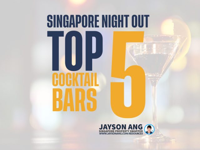 Top 5 Cocktail Bars in Singapore for a Night Out
