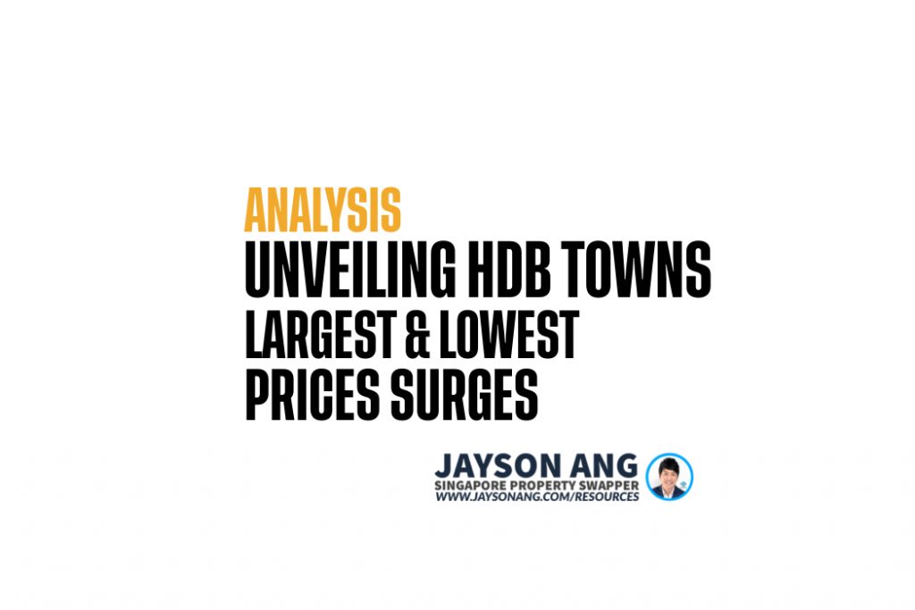 ANALYSIS: Unveiling the HDB Towns with the Steepest and Lowest Price Surges!