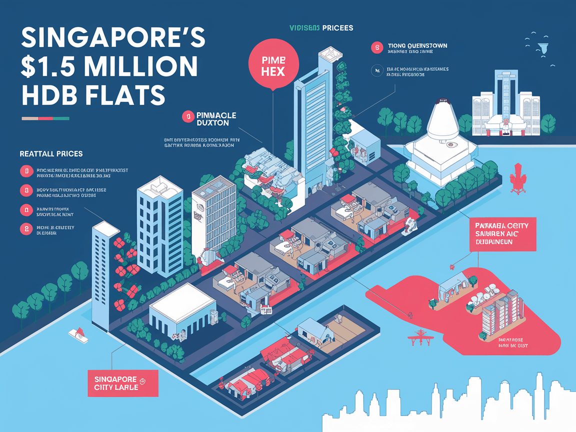 $1.5 Million HDB Flats: Their Locations and Reasons Behind Being Singapore’s Priciest Public Housing