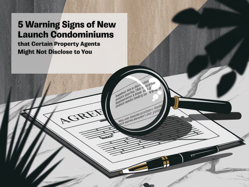 5 Warning Signs of New Launch Condominiums That Certain Property Agents Might Not Disclose to You