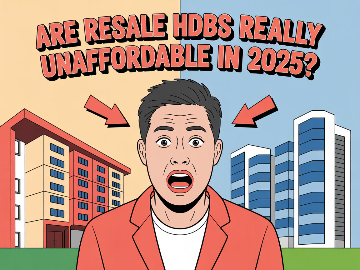 Are Resale HDBs Really Unaffordable In 2025?