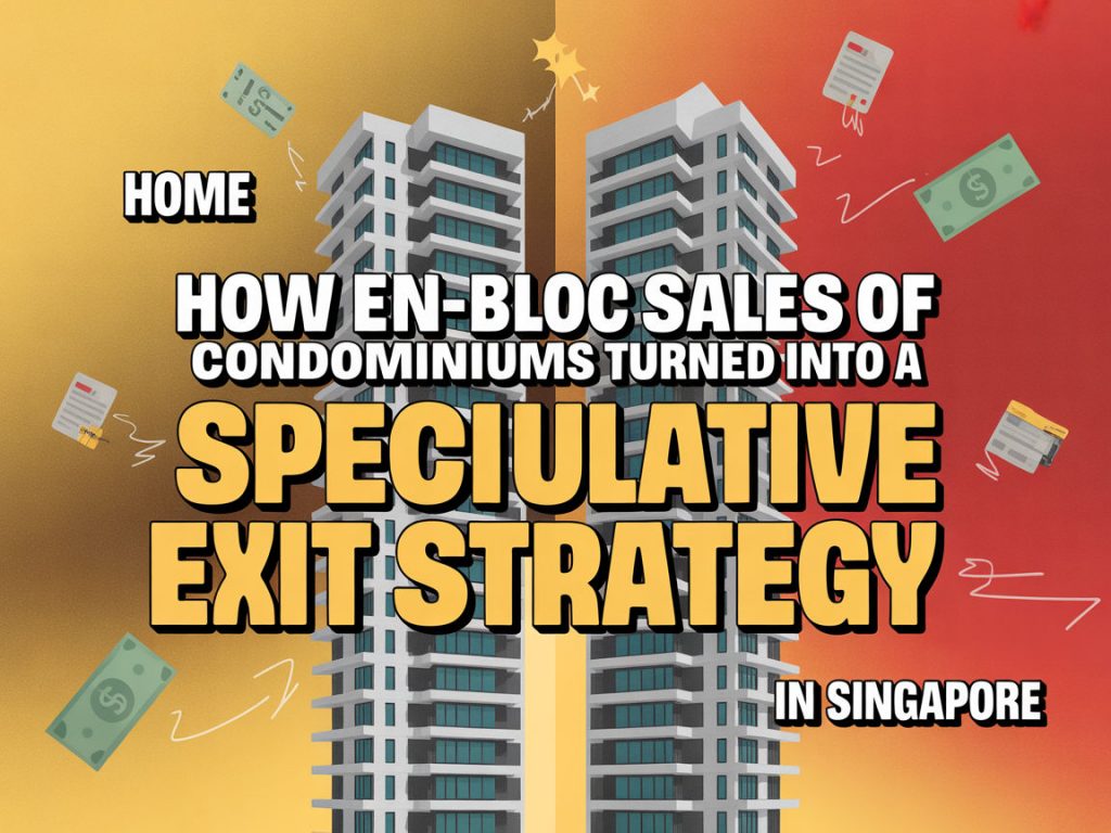 How En-Bloc Sales of Condominiums Turned into a Speculative Exit Strategy in Singapore