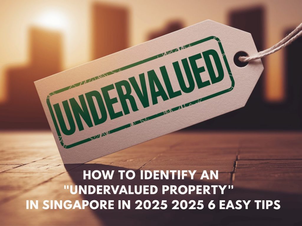 How to Identify an &ldquo;Undervalued Property&rdquo; in Singapore in 2025: 6 Easy Tips