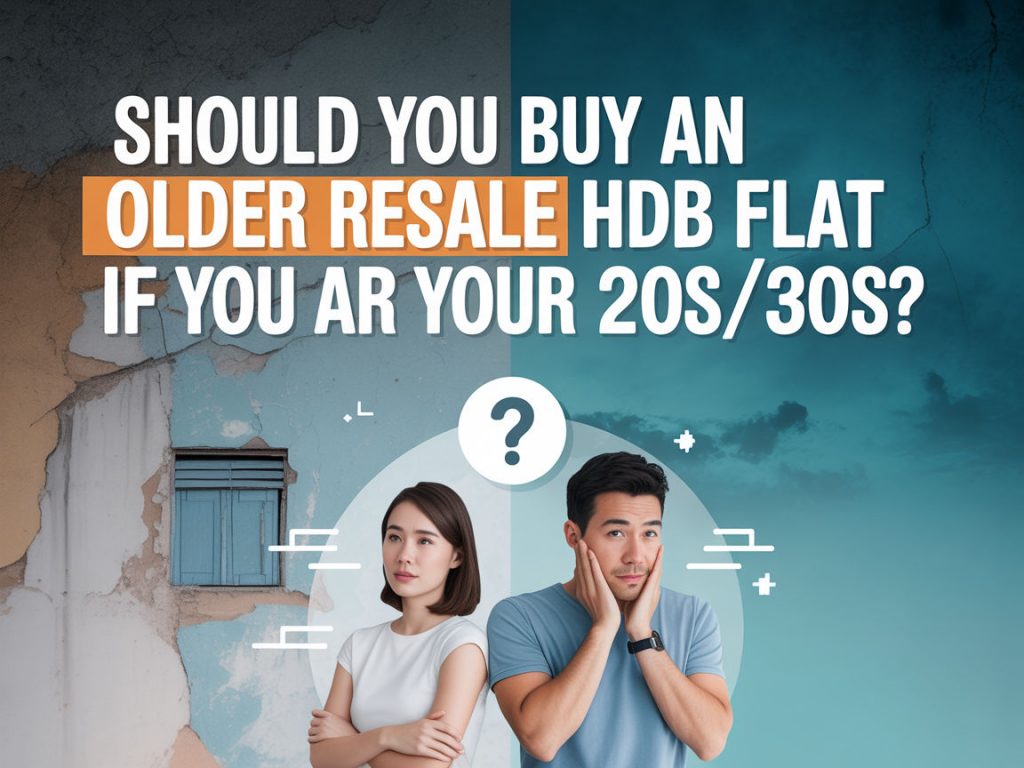Should You Buy An Older Resale HDB Flat If You Are In Your 20s/30s?