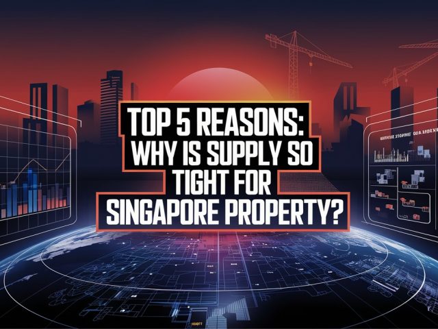 Top 5 Reasons : Why is Supply so tight for Singapore Property?