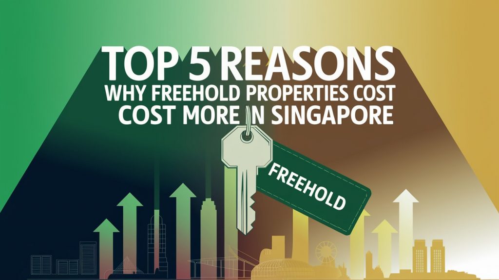 Top 5 : Reasons why Freehold Properties Cost More in Singapore