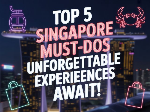 Top 5 Singapore Must-Dos: Unforgettable Experiences Await!