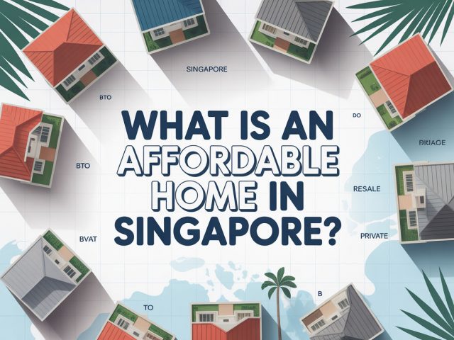 What Is An Affordable Home In Singapore?