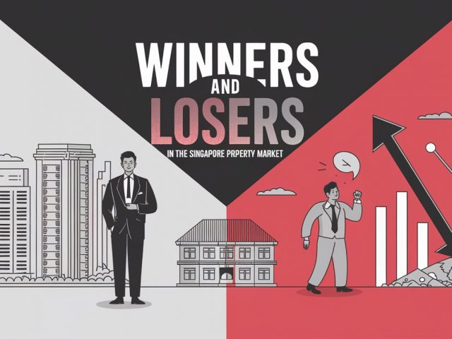 With a population of 6.04 million in Singapore, who are the winners and losers in the property market?