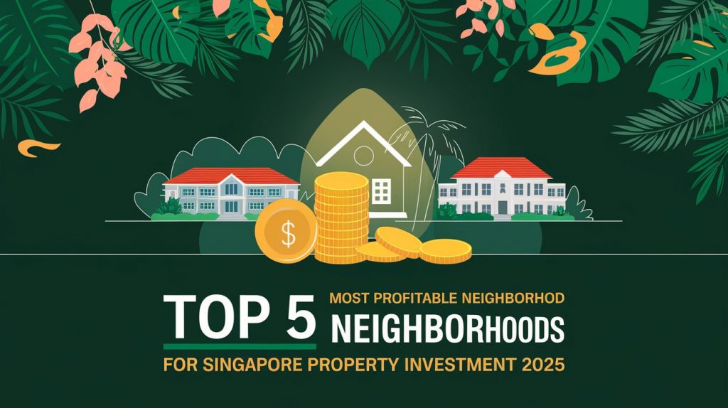 Top 5 : Most Profitable Neighborhoods To Invest In For Singapore Property Investment 2025