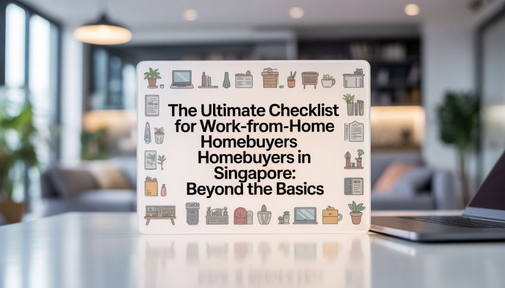 The Ultimate Checklist for Work-From-Home Homebuyers in Singapore: Beyond the Basics