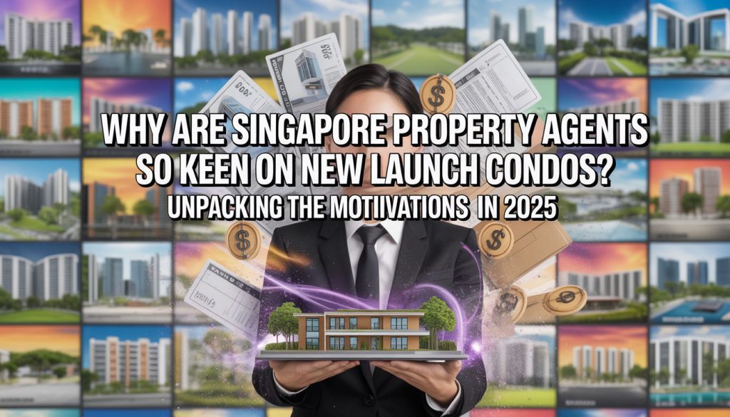 Why Are Singapore Property Agents So Keen on New Launch Condos? Unpacking the Motivations in 2025