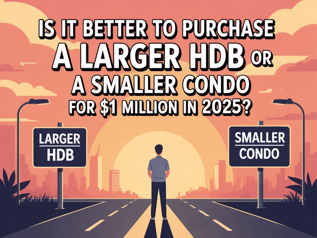 Is It Better To Purchase A Larger HDB Or A Smaller Condo For $1 Million In 2025?