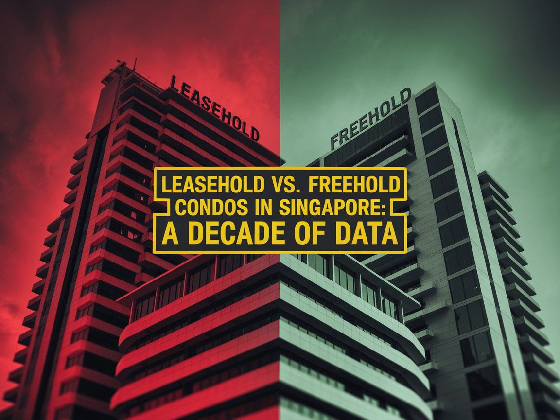 Leasehold vs. Freehold Condos in Singapore: A Decade of Data