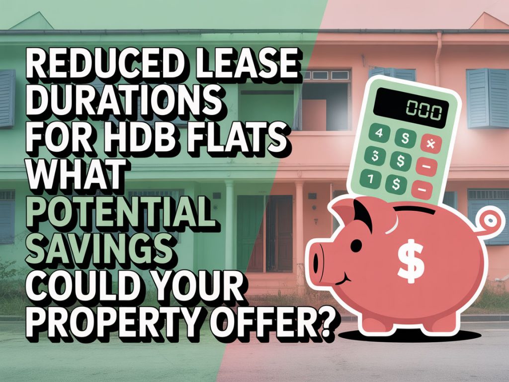 Reduced Lease Durations for HDB Flats: What Potential Savings Could Your Property Offer?