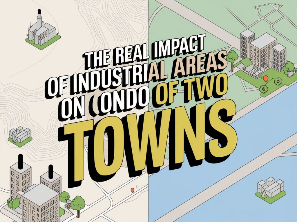 The Real Impact of Industrial Areas on Condo Prices: A Tale of Two Towns
