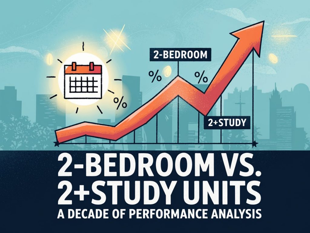 2-Bedroom vs. 2+Study Units: A Decade of Performance Analysis