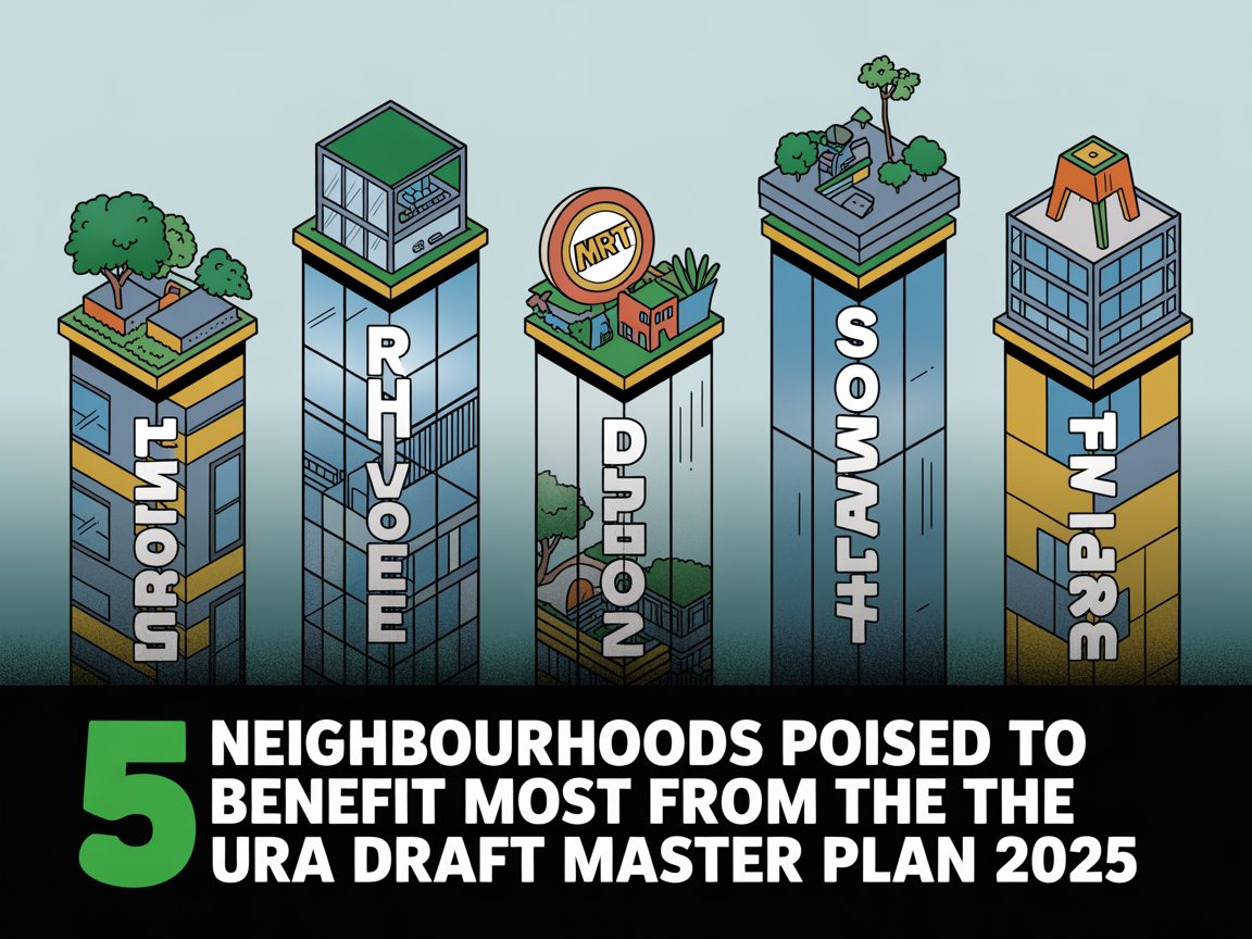 5 Neighbourhoods Poised to Benefit Most from the URA Draft Master Plan 2025