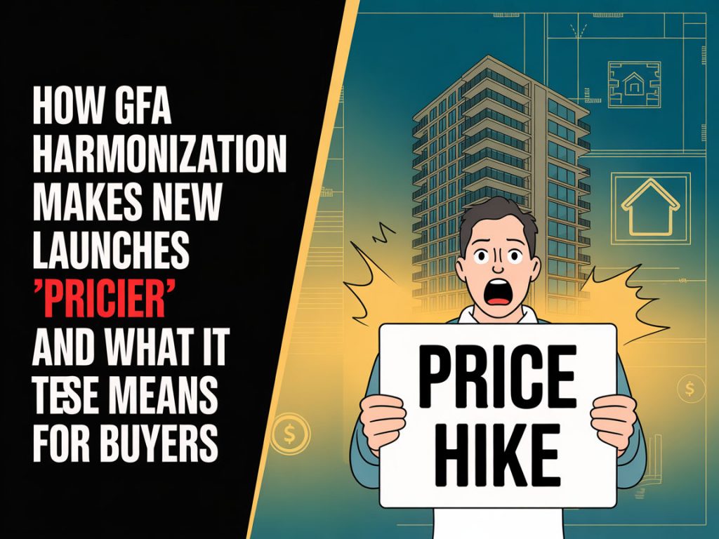 The New Condo Rule: How GFA Harmonization Makes New Launches “Pricier” and What It Means for Buyers