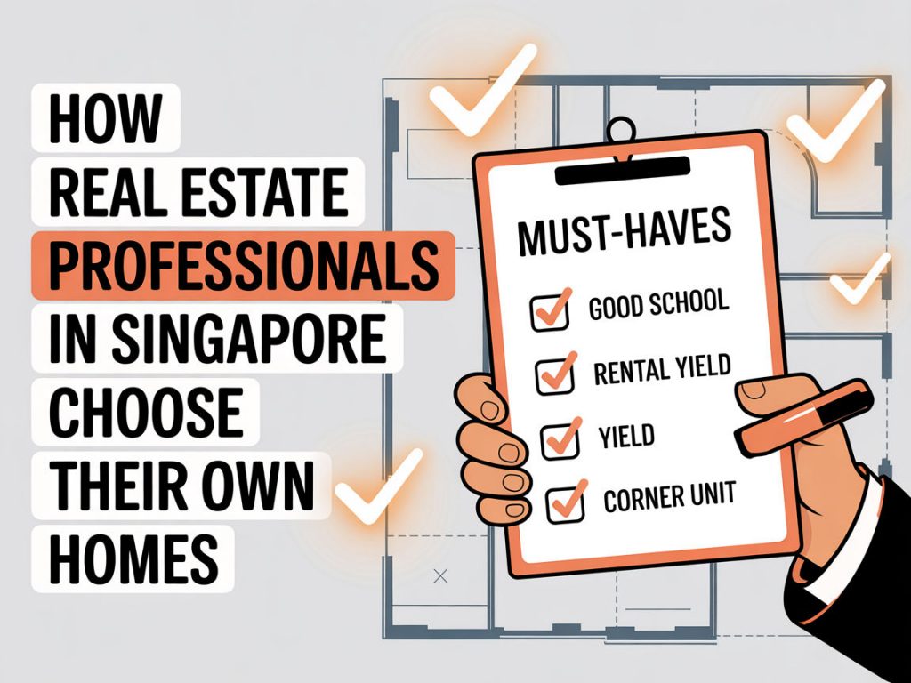 How Real Estate Professionals in Singapore Choose Their Own Homes: Lessons for Buyers