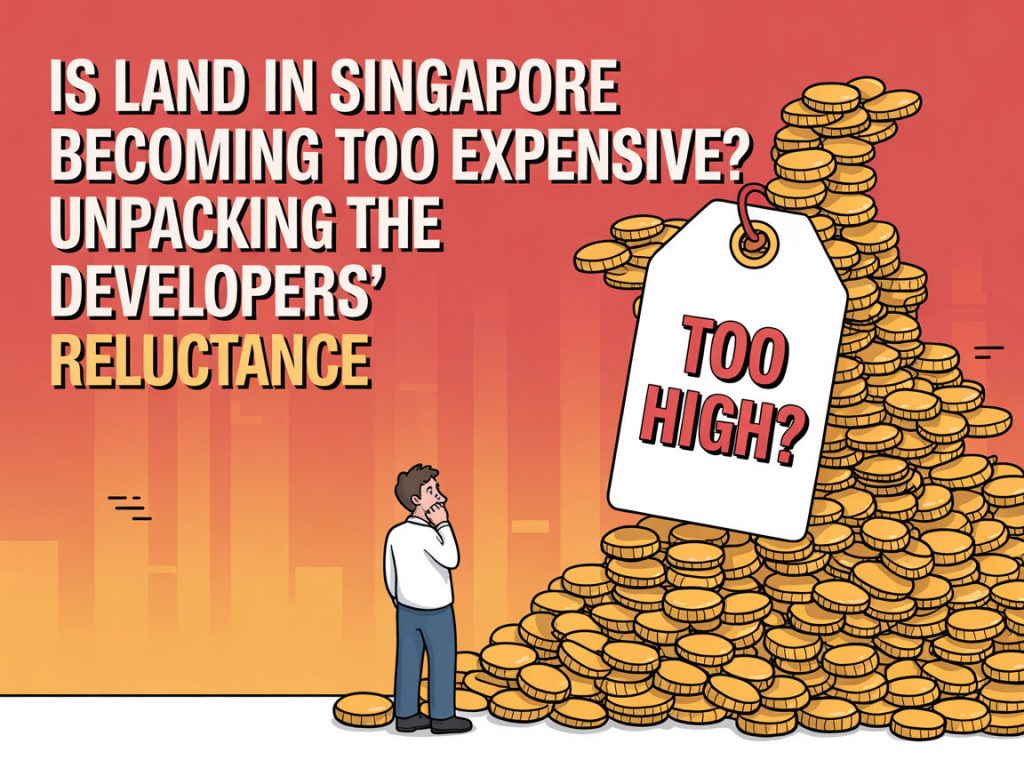 Is Land in Singapore Becoming Too Expensive? Unpacking the Developers’ Reluctance