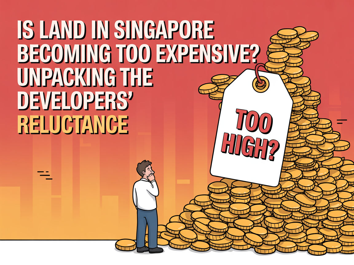 Is Land in Singapore Becoming Too Expensive? Unpacking the Developers’ Reluctance