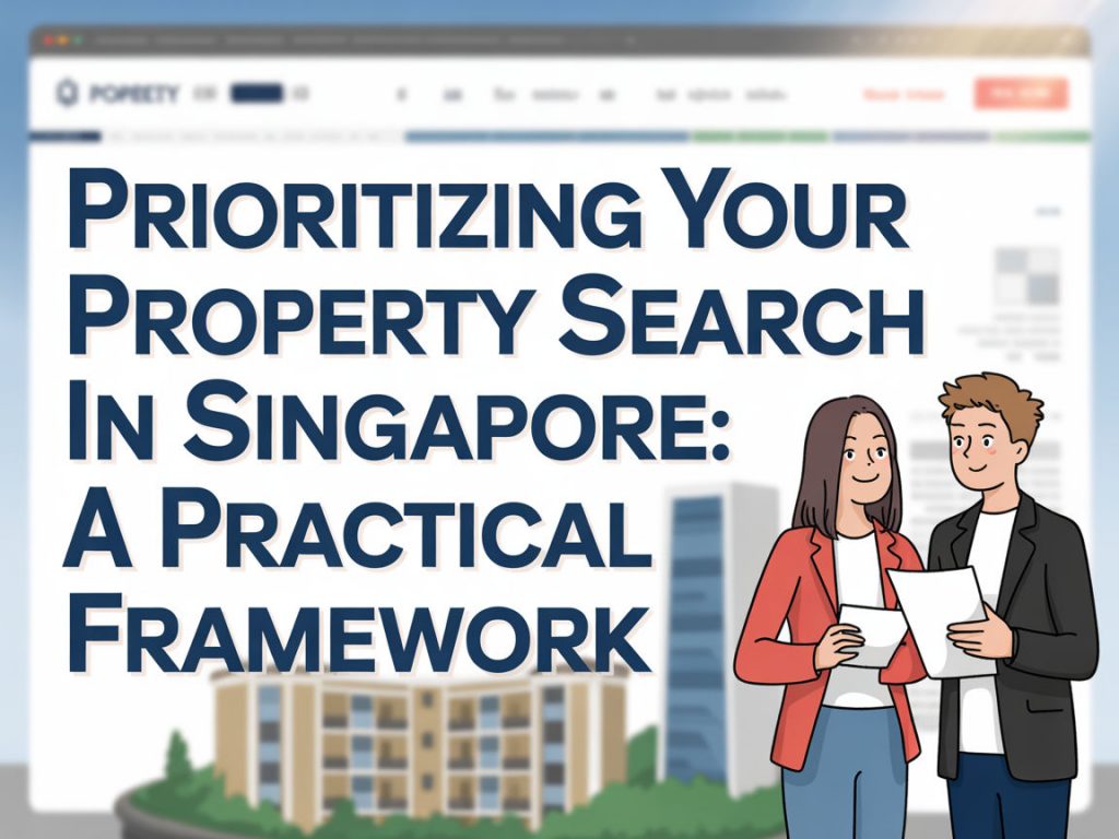 Prioritizing Your Property Search in Singapore: A Practical Framework