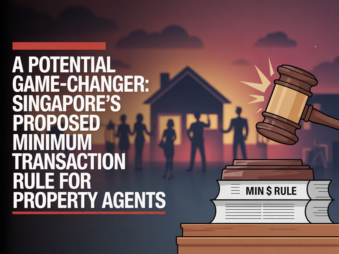 A Potential Game-Changer: Singapore’s Proposed Minimum Transaction Rule for Property Agents in 2025