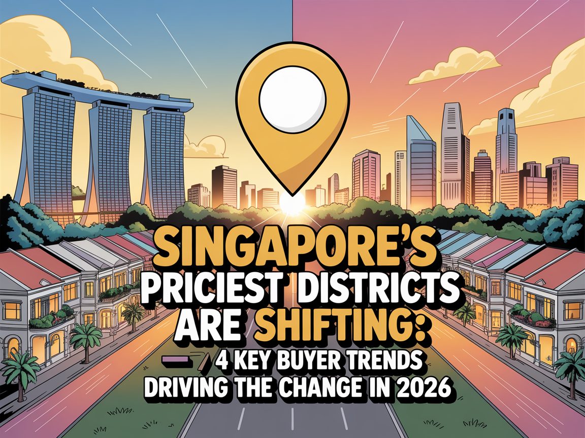 Singapore’s Priciest Districts Are Shifting—4 Key Buyer Trends Driving the Change in 2026