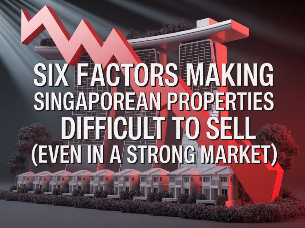 6 Factors Making Singaporean Properties Difficult to Sell (Even in a Strong Market)