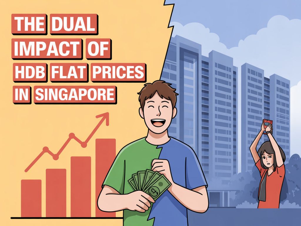 The Dual Impact of Rising HDB Flat Prices in Singapore: A Balanced Perspective
