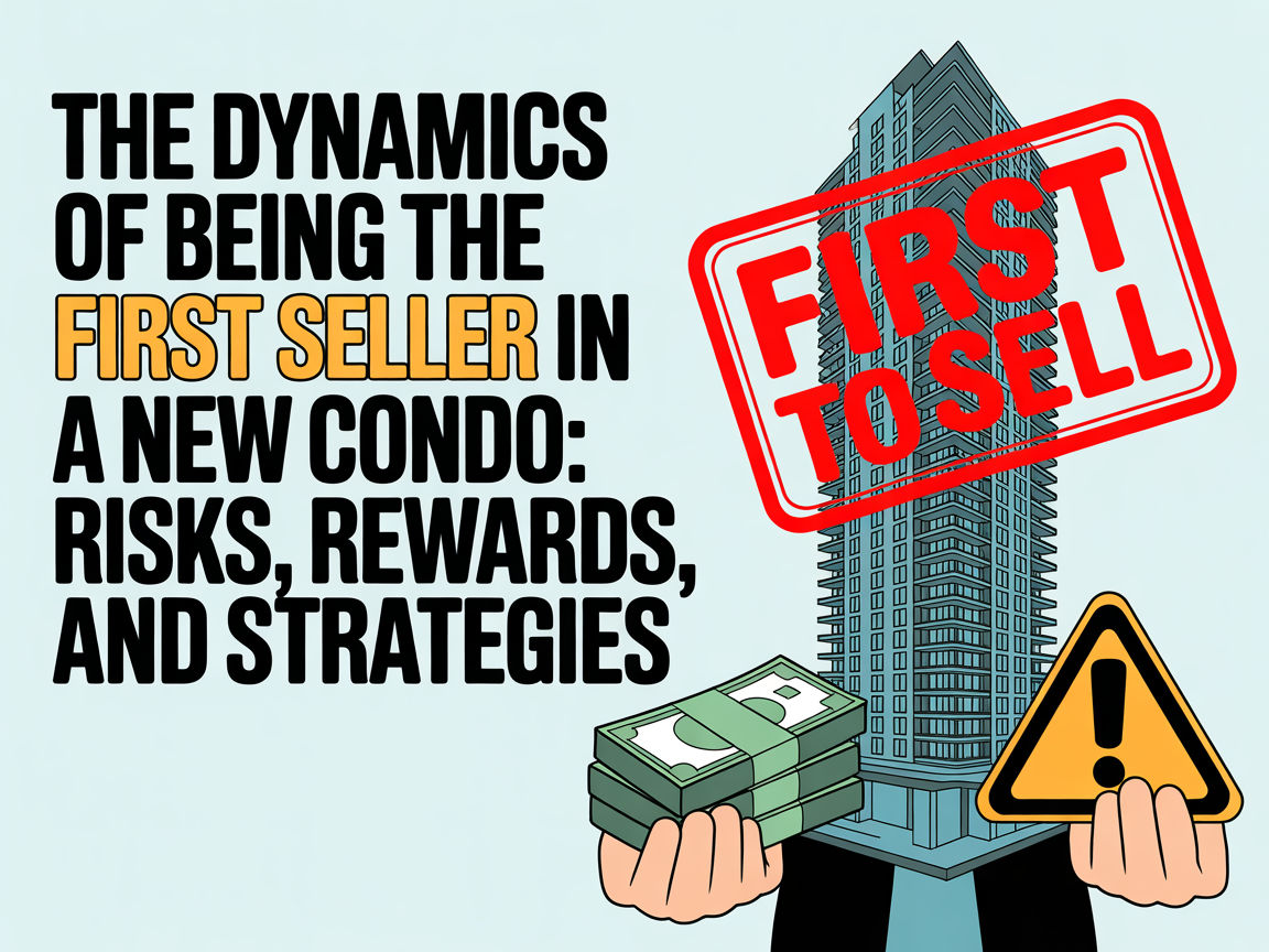 The Dynamics of Being the First Seller in a New Condo: Risks, Rewards, and Strategies