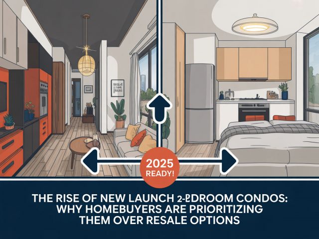 The Rise of New Launch 2-Bedroom Condos: Why Homebuyers are Prioritizing Them Over Resale Options in 2025