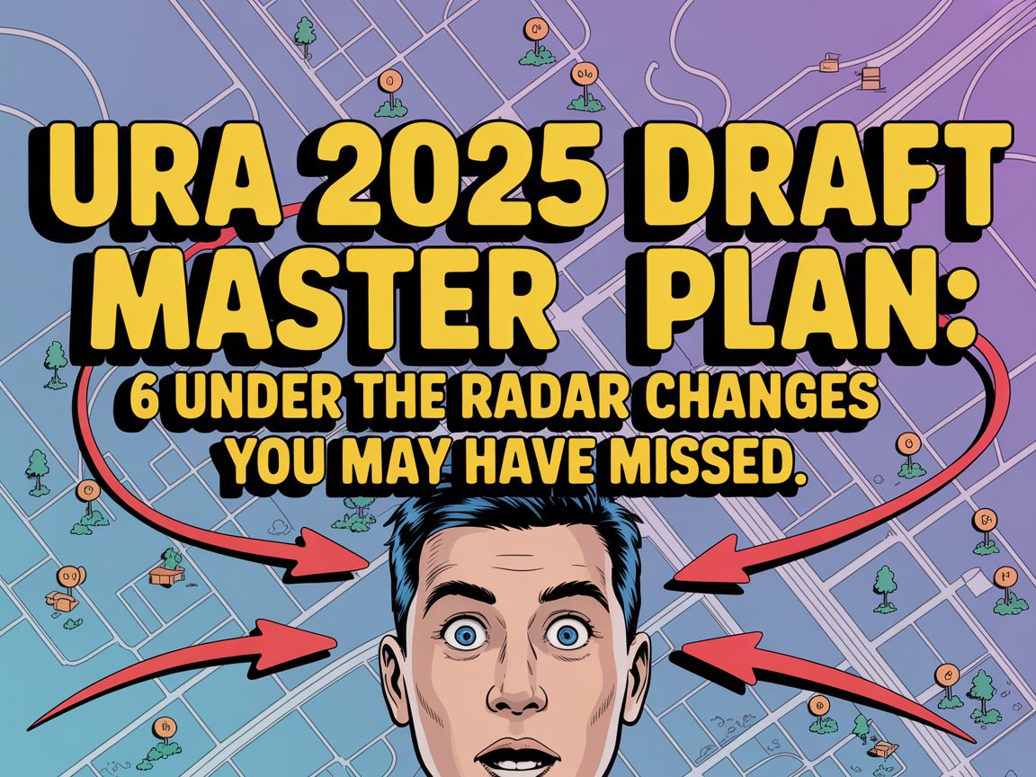 URA 2025 Draft Master Plan: 6 Under The Radar Changes You May Have Missed