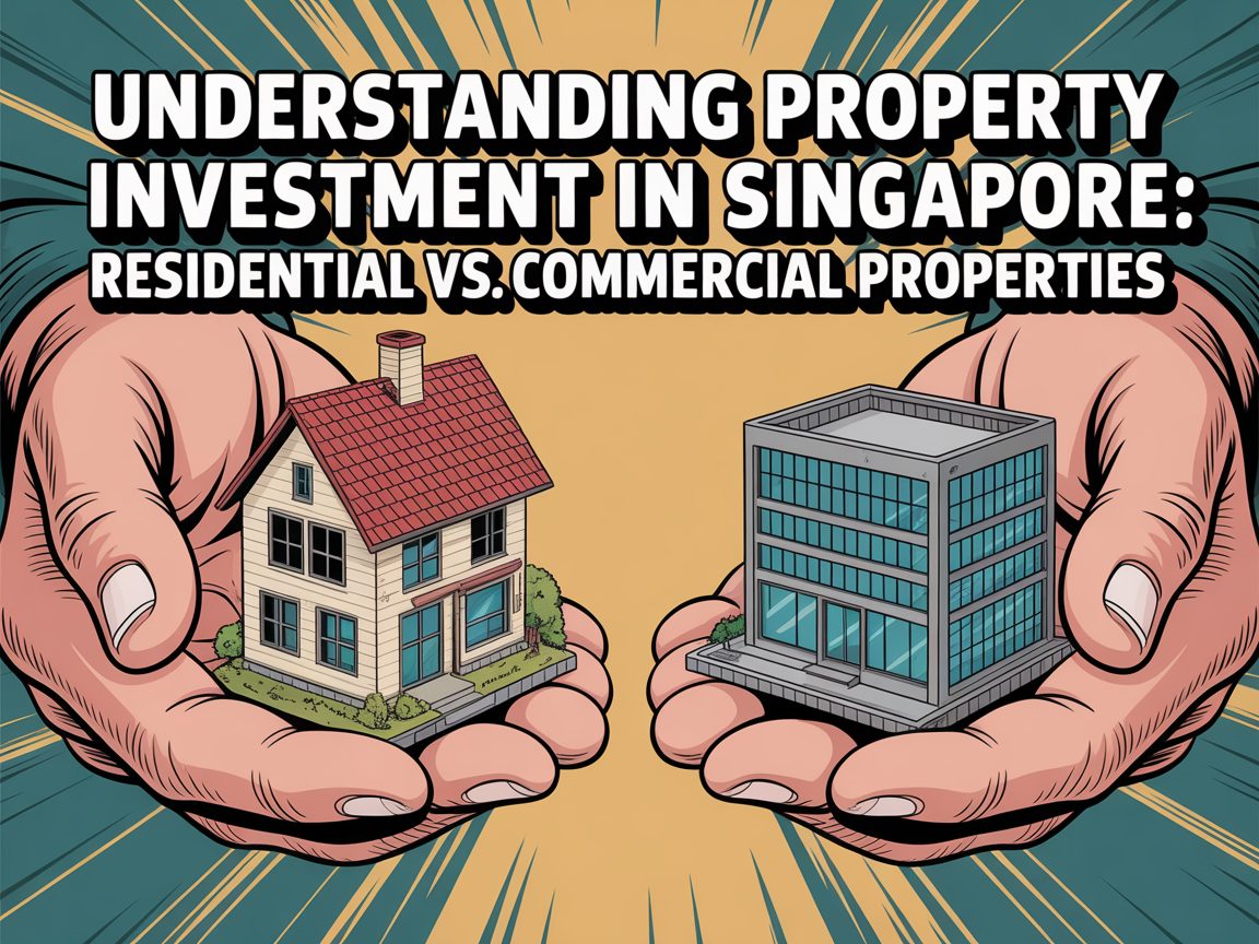 Understanding Property Investment in Singapore: Residential vs. Commercial Properties