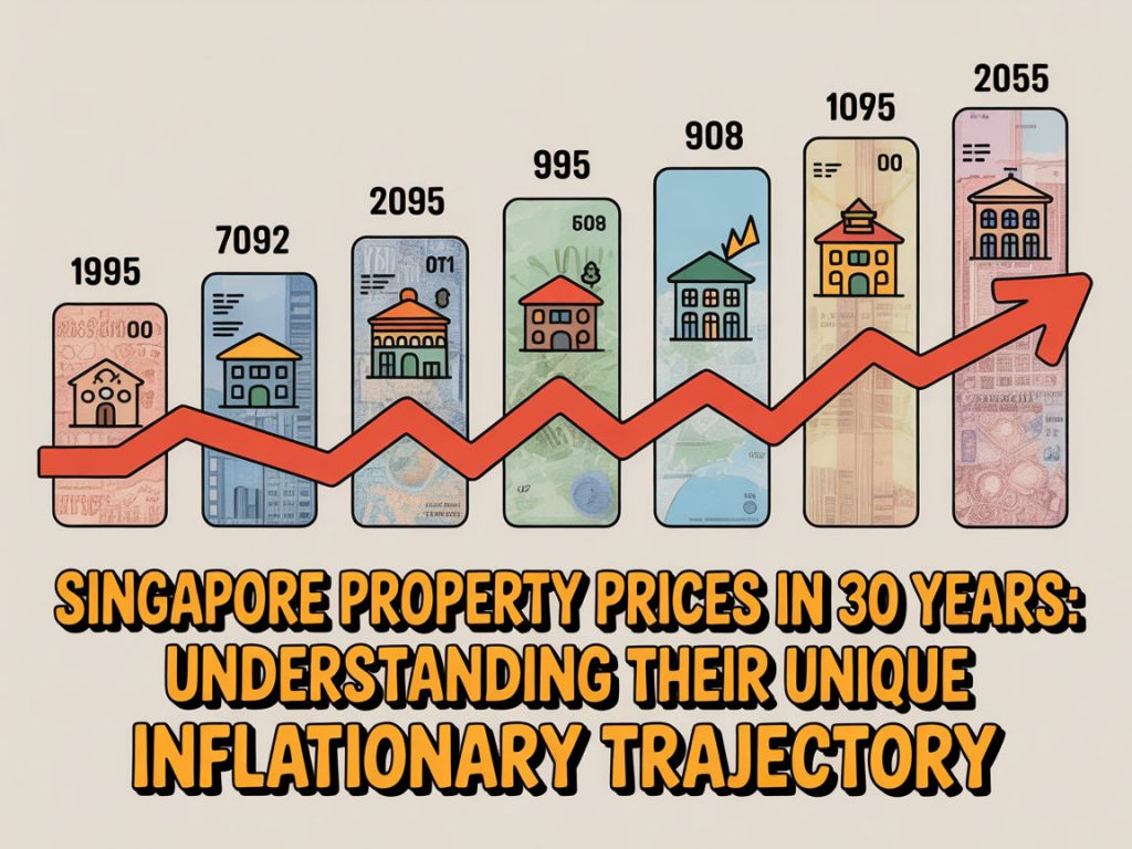 Singapore Property Prices in 30 Years: Understanding Their Unique Inflationary Trajectory