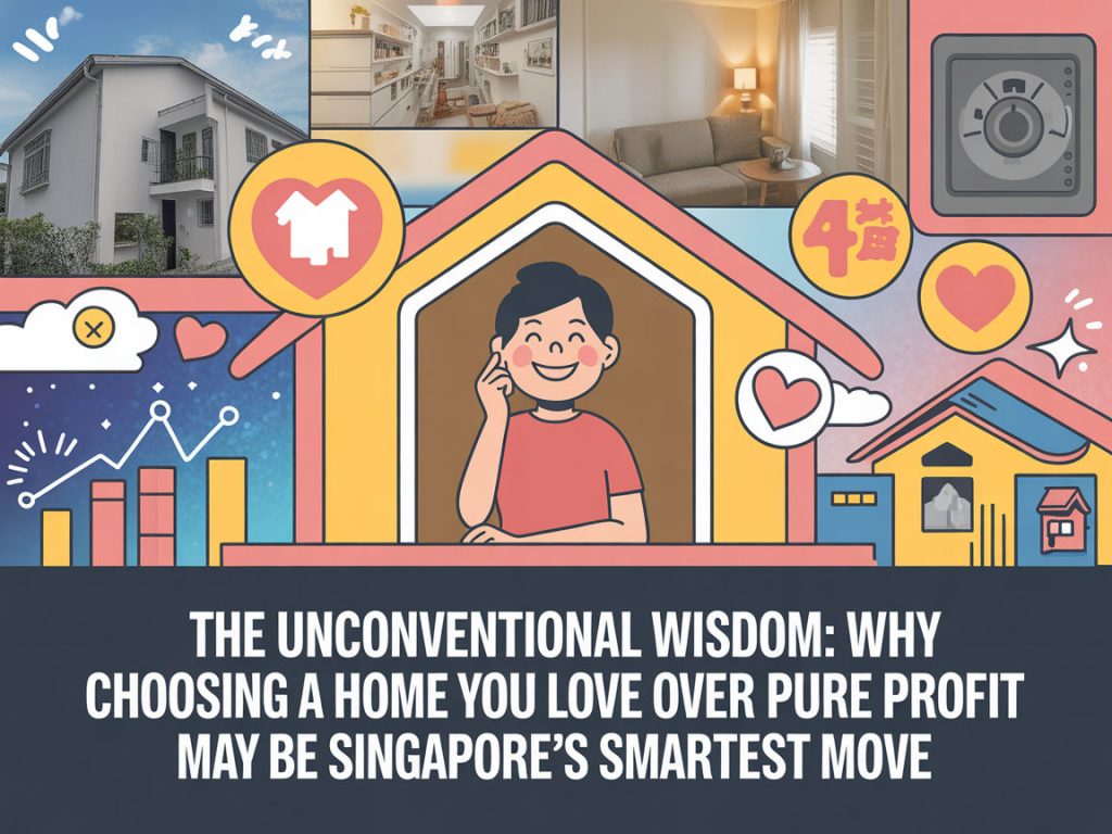 The Unconventional Wisdom: Why Choosing a Home You Love Over Pure Profit May Be Singapore’s Smartest Move
