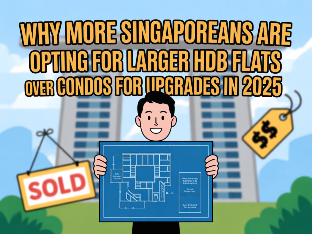 The Shifting Landscape: Why More Singaporeans Are Opting for Larger HDB Flats Over Condos for Upgrades in 2025