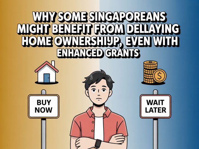 Strategic Patience: Why Some Singaporeans Might Benefit From Delaying Home Ownership, Even With Enhanced Grants