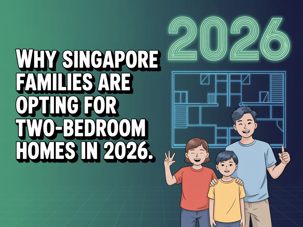 Why Singapore Families Are Opting for Two-Bedroom Homes in 2025