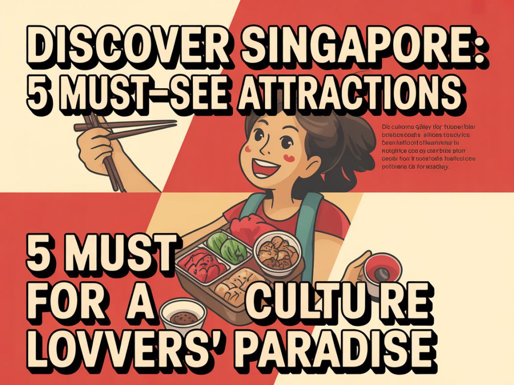 Discover Singapore: 5 Must-See Attractions for a Culture Lovers’ Paradise