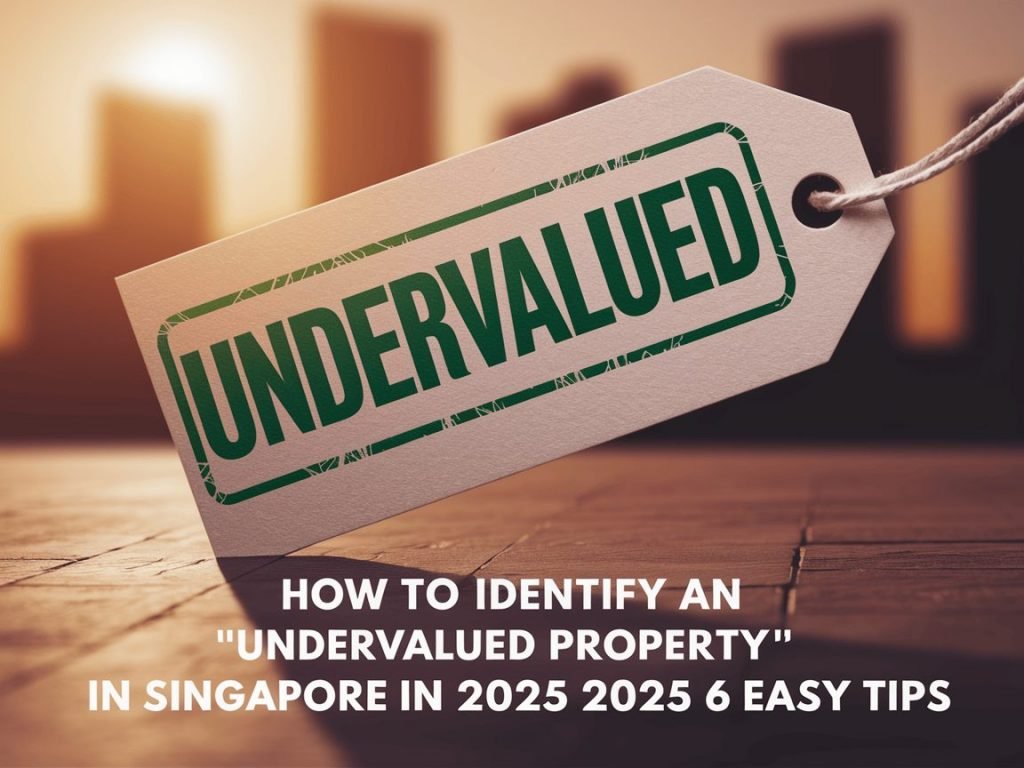 How to Identify an “Undervalued Property” in Singapore in 2025: 6 Easy Tips