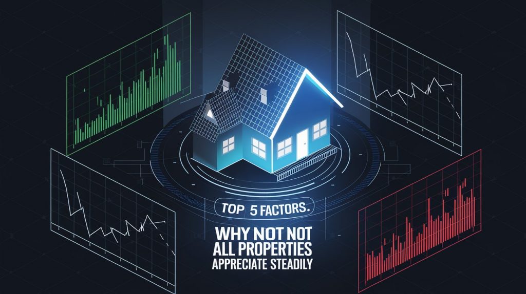 Top 5 Factors : Why Not All Properties Appreciate Steadily