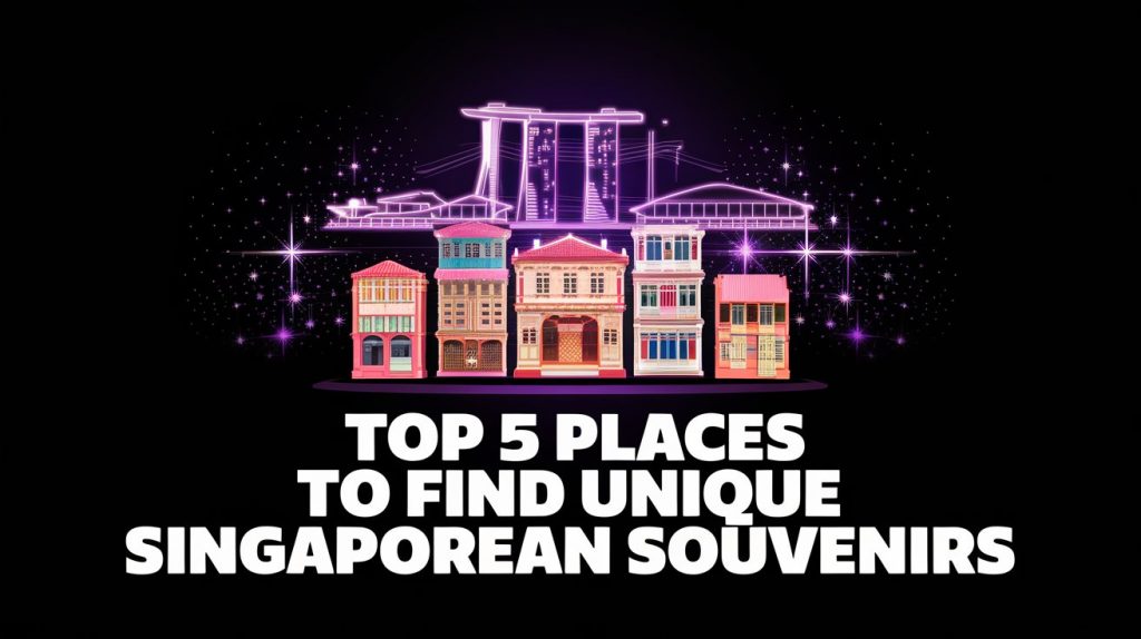 Top 5 : Places to Find Unique Singaporean Souvenirs