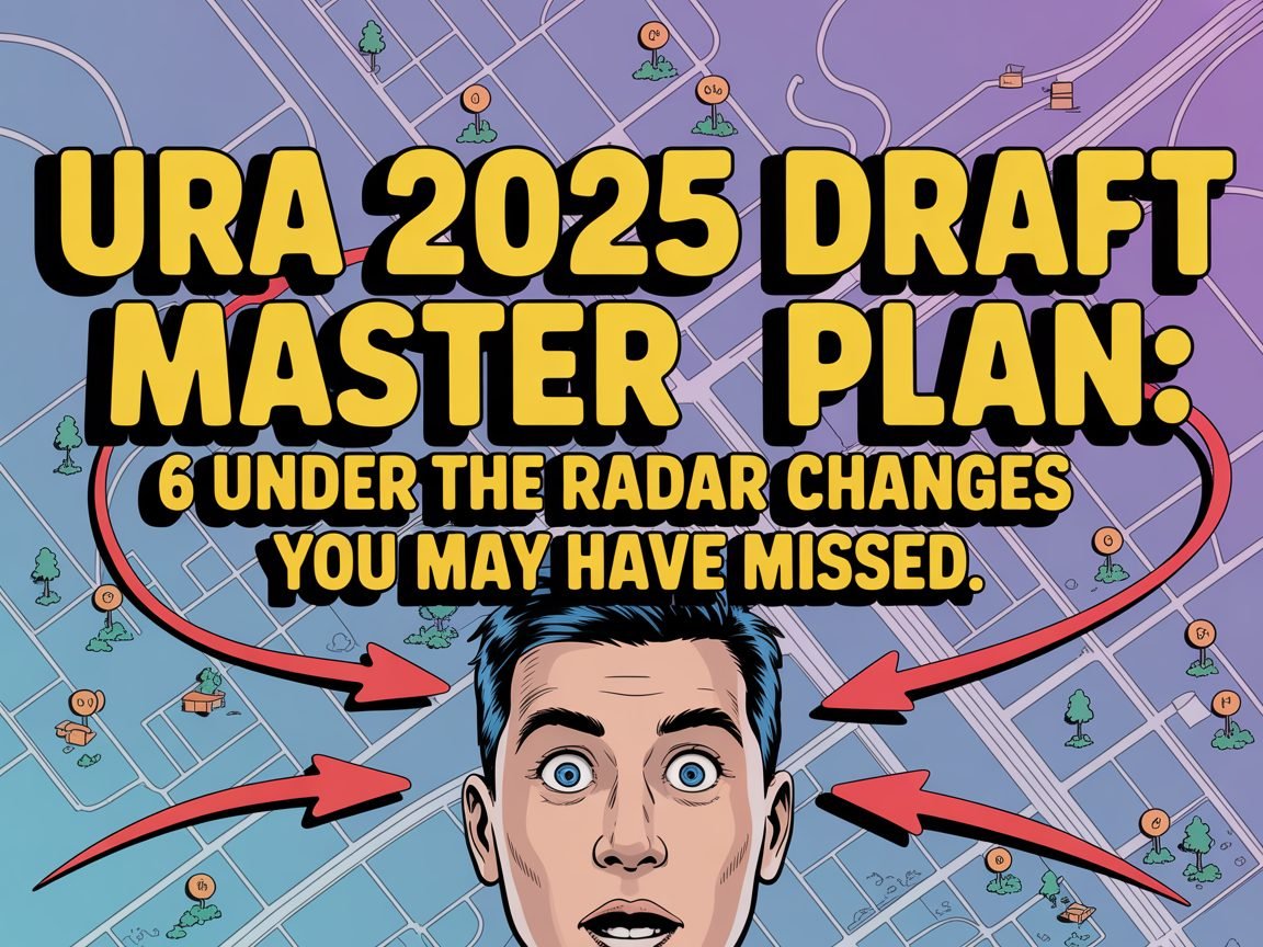 URA 2025 Draft Master Plan: 6 Under The Radar Changes You May Have Missed