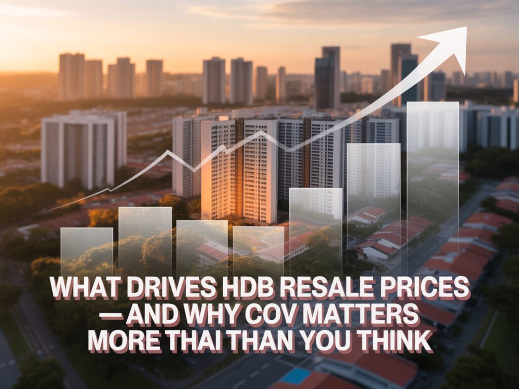 What Drives HDB Resale Prices &mdash; And Why COV Matters More Than You Think