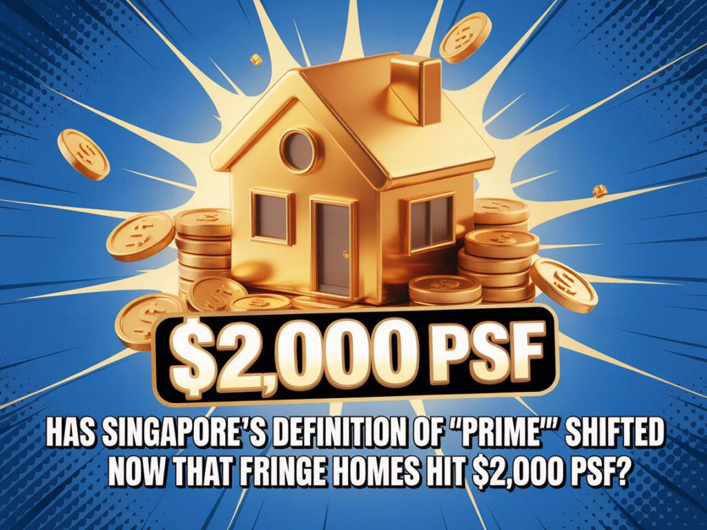 Has Singapore&rsquo;s Definition of &ldquo;Prime&rdquo; Shifted Now That Fringe Homes Hit $2,000 PSF?